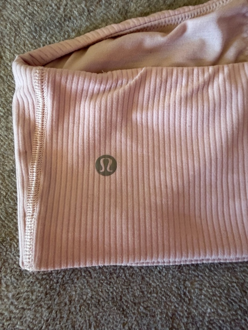 lululemon athletica one shoulder top/bra - Picture 4 of 5